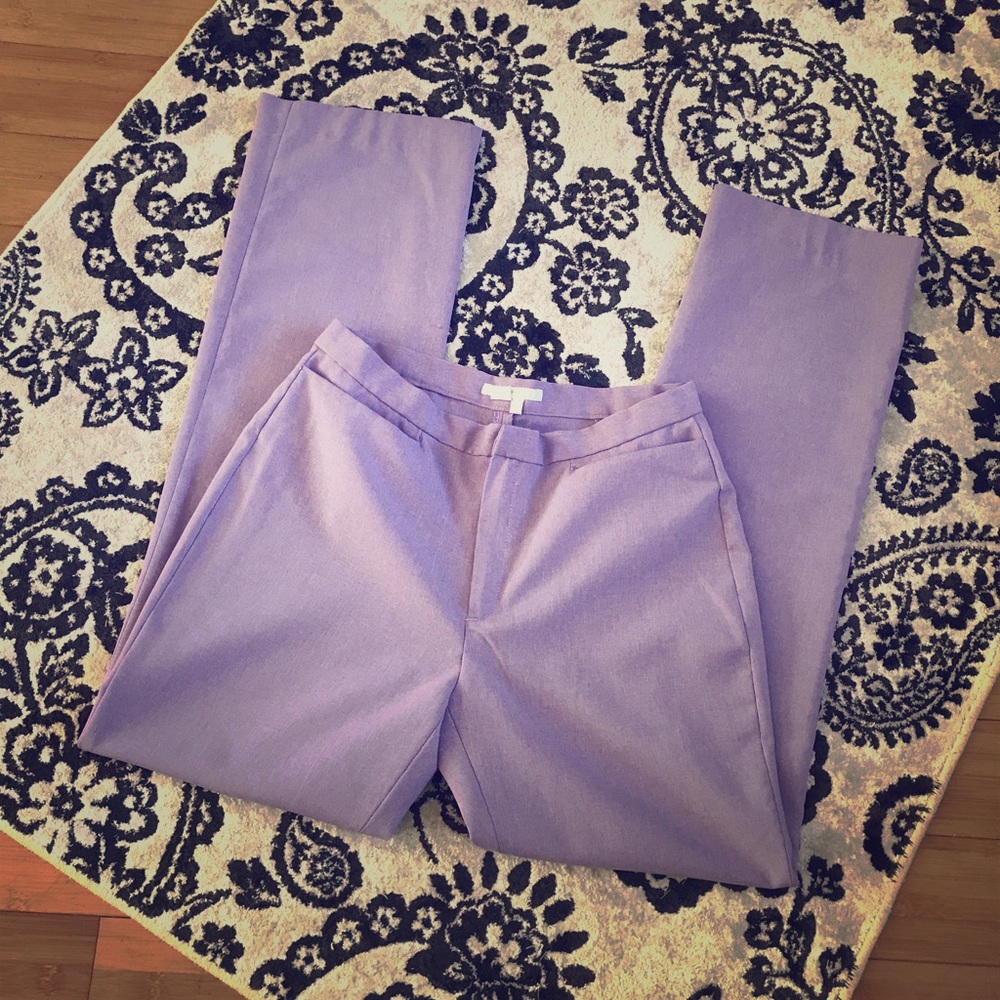 Zara lavender long summer pants